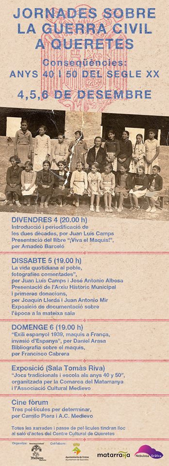 Cartell Jornades en català