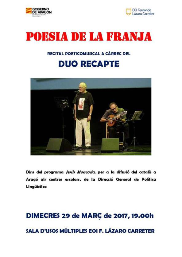 RECITAL EOI 2 MARÇ 2017