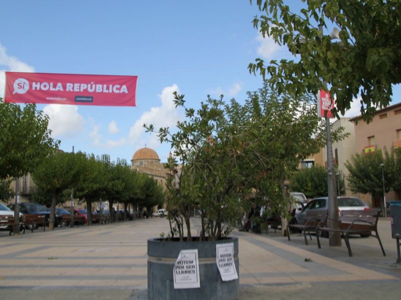 Hablan los alcaldes de los pueblos de Teruel y de Cataluña que viven en la frontera: Apuesta por el diálogo y preocupación ante lo que pueda pasar