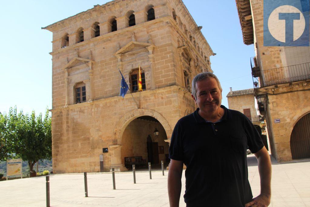 Xavier Pallarés, alcalde de Arnes y delegado de la Generalitat