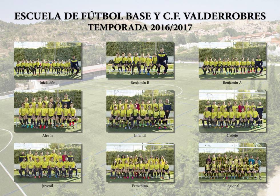 Escuela de fútbol base y C. F. Valderrobres