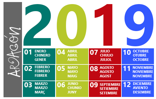 Calendari musical aragonès 2019