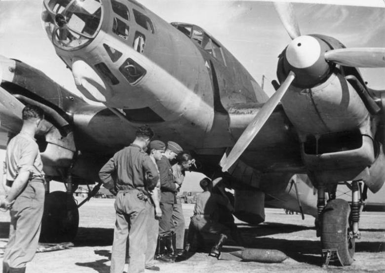 Spanien, Flugzeug der Legion Condor