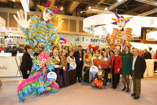 Les Festes de Sant Blas i Santa Águeda de Mequinensa es presenten a FITUR com a Festa d'Interès Turístic d'Aragó