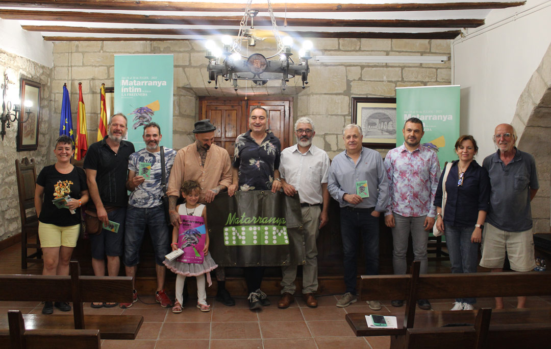 En el acto de presentación, en el Salón de Actos del Ayuntamiento, han participado artistas, organizadores y colaboradores./ N.A.
