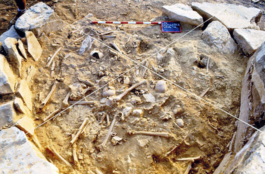 Dos pràctiques funeràries simultànies fan dels Castellets II un jaciment quasi únic a Europa